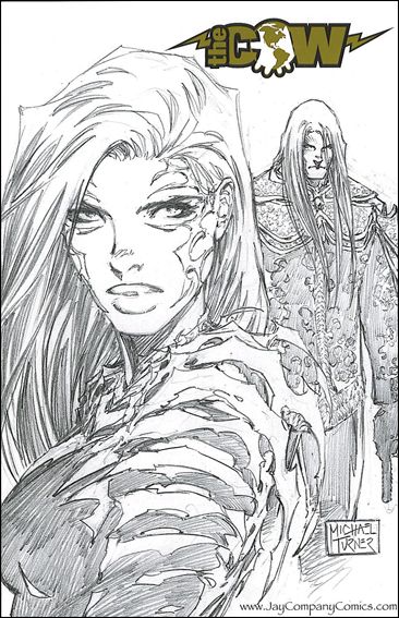 Witchblade (1995) issue 86-C Jay Company Michael Turner Sketch Cover 1/500