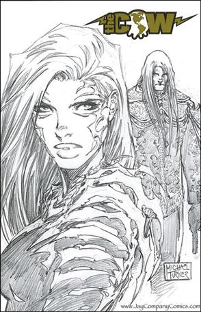 Witchblade (1995) issue 86-C Jay Company Michael Turner Sketch Cover 1/500