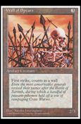 Magic the Gathering: 4th Edition (Base Set) card 356 Wall of Spears