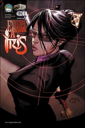 Executive Assistant: Iris (2009) issue 5-B Joe Benitez Cover