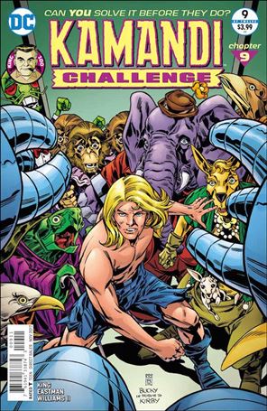 Kamandi Challenge issue 9 Mark Buckingham Cover