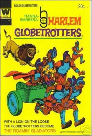Harlem Globetrotters issue 7-B Whitman Cover