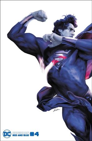 Superman Red and Blue issue 4-C Alexander Lozano Cover
