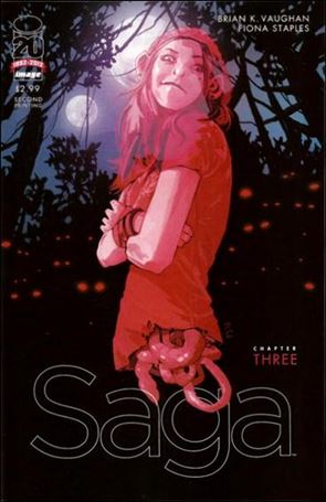 Saga issue 3-B 2nd Printing