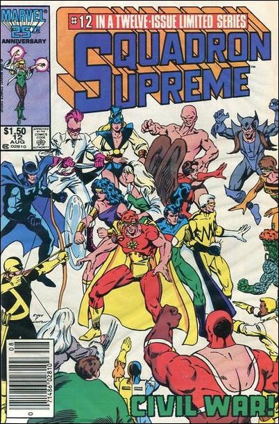 Squadron Supreme (1985) issue 12-B Canadian Price Cover