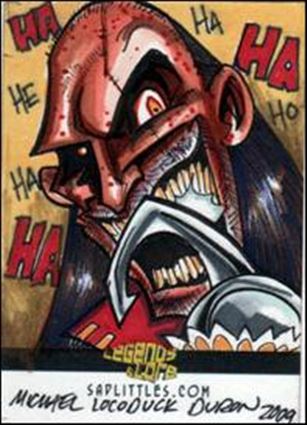 Legends & Lore (Sketch Card Subset) card MD Michael "Locoduck" Duron 1/15
