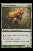 Magic the Gathering: Shards of Alara (Base Set) card 142 Naya Battlemage