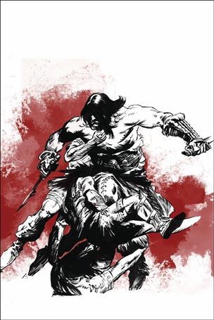 Cimmerian: The Man-Eaters of Zamboula issue 1-D Robin Recht Wraparound Cover