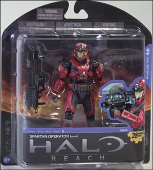 Halo Reach (Series 5)  figure 8 Spartan Operator (male)