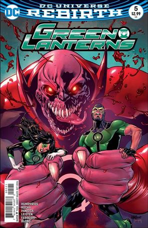 Green Lanterns issue 5-B Emanuela Lupacchino Cover