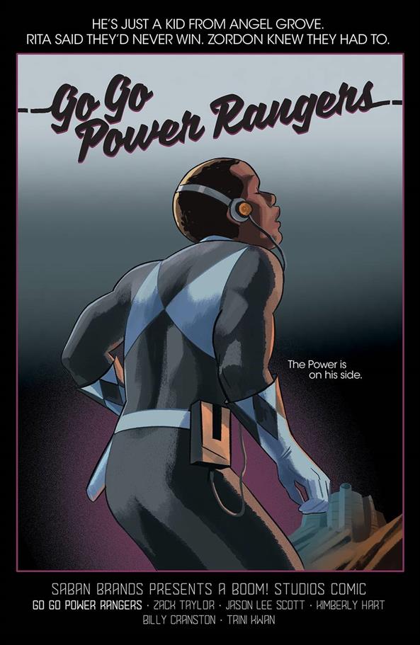 Saban's Go Go Power Rangers issue 3-D Natacha Bustos 1:25 Cover