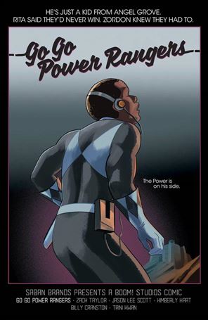 Saban's Go Go Power Rangers issue 3-D Natacha Bustos 1:25 Cover