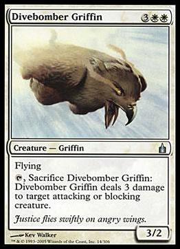Magic the Gathering: Ravnica (Base Set)  card 14 Divebomber Griffin