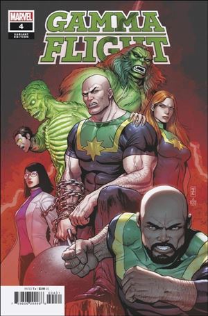 Gamma Flight issue 4-C Patrick Zircher Cover