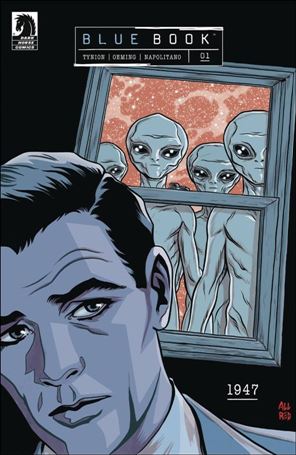 Blue Book: 1947 issue 1-D Michael Allred Cover