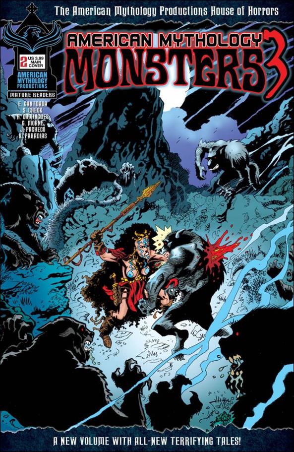 American Mythology Monsters 3 issue 2 Neil Vokes Cover