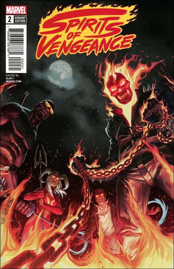 Spirits of Vengeance (2017) issue 2-B  Giuseppe Camuncoli 1:25 Cover