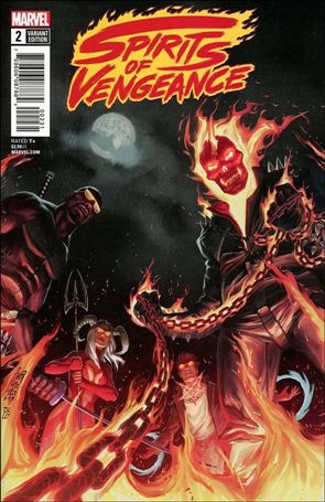 Spirits of Vengeance (2017) issue 2-B  Giuseppe Camuncoli 1:25 Cover
