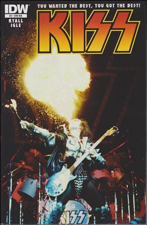 Kiss (2012) issue 2-D 1:20 Photo Cover