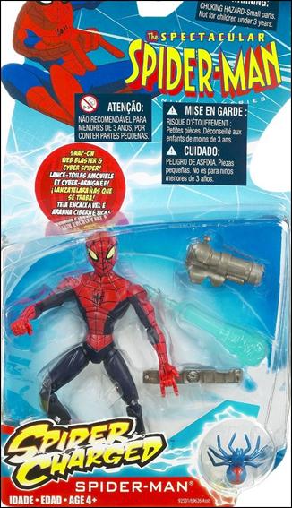 Spectacular Spider-Man (Animated) Spider Charged figure 9 Spider-Man (Snap-on Web Blaster)