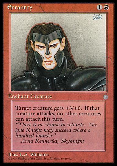 Magic the Gathering: Ice Age (Base Set) card 183 Errantry