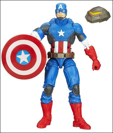 Marvel Legends Infinite: Captain America (Mandroid Series) figure 2-B Marvel NOW! Captain America Loose