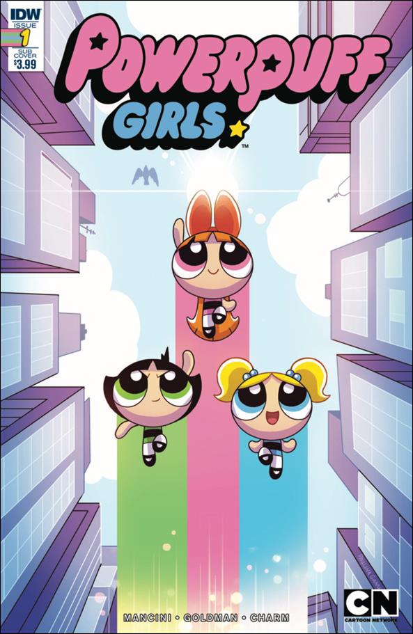Powerpuff Girls (2016) issue 1-B Paulina Ganucheau Subscription Cover