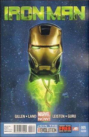 Iron Man (2013) issue 5-D Greg Land Cover (2nd Printing)