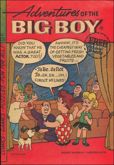 Adventures of the Big Boy issue 69 East Coast Cover