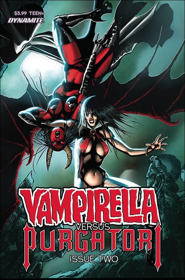 Vampirella vs Purgatori 2-C by Dynamite Entertainment