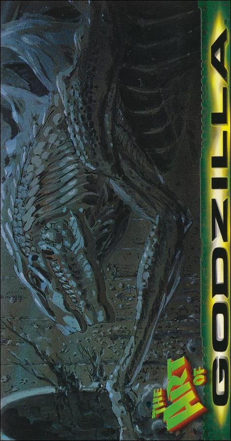 Godzilla Supervue (Base Set) card 57 the beast burrows through!