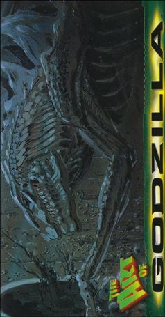 Godzilla Supervue (Base Set) card 57 the beast burrows through!