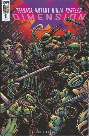 Teenage Mutant Ninja Turtles: Dimension X issue 1-C Kevin Eastman 1:10 Cover