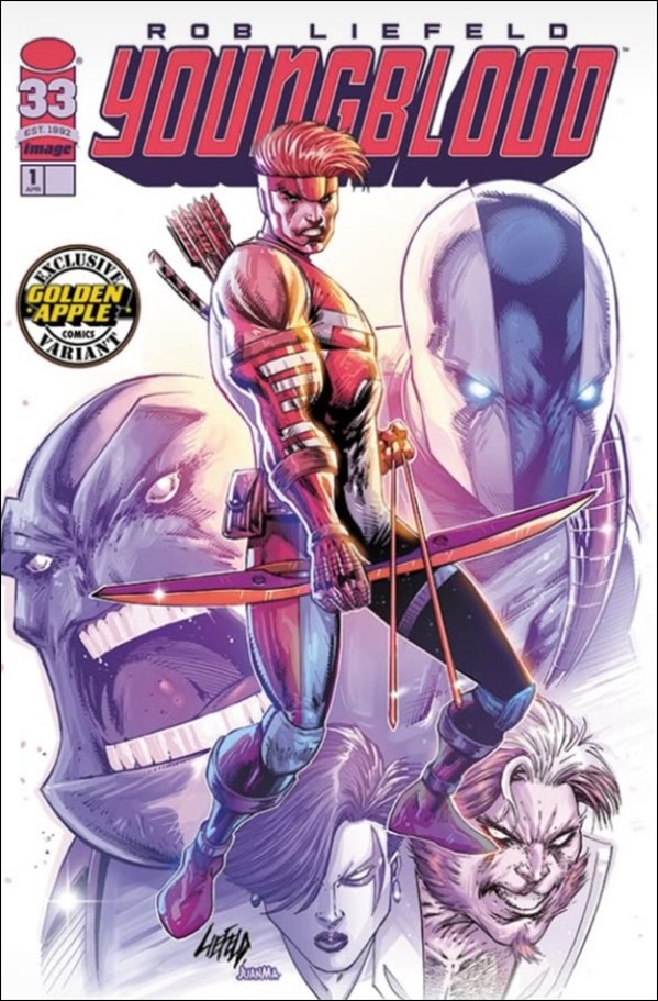 Youngblood (2025) issue 1-J Retailer Exclusive Rob Liefeld Signing Event Cover