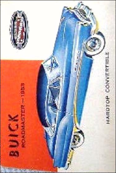 World on Wheels (Base Set) card 99 Buick Roadmaster 1953