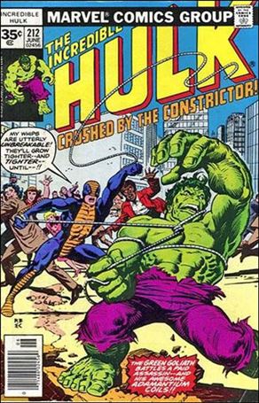 Incredible Hulk (1968) issue 212-B 35 Cent Price Cover 