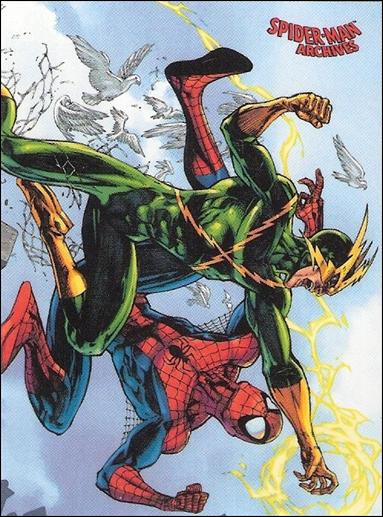 Spider-Man Archives (Base Set) card 53 Spider-Man vs. Electro