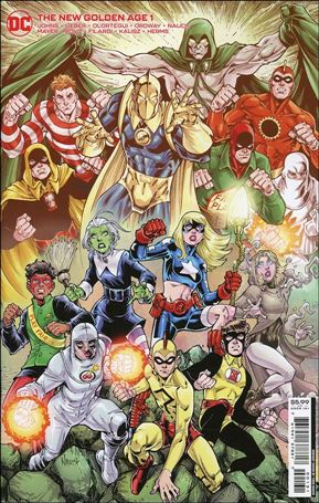 New Golden Age issue 1-C Todd Nauck Cardstock Cover