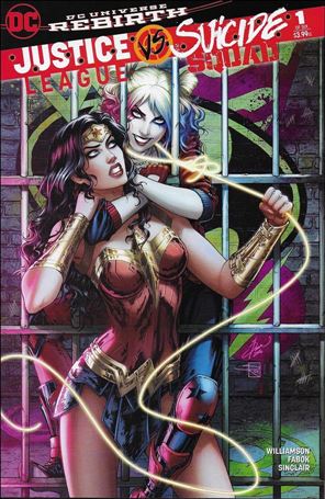 Justice League Vs Suicide Squad issue 1-TS Dawn McTeigue Most Good Hobby Cover