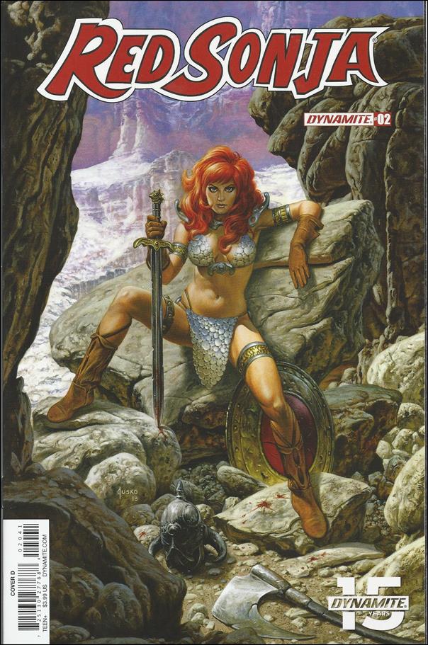 Red Sonja (2019) issue 2-D Joe Jusko Cover