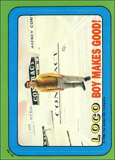 Little Shop of Horrors (Movie) (Base Set) card 1 Loco Boy Makes Good!