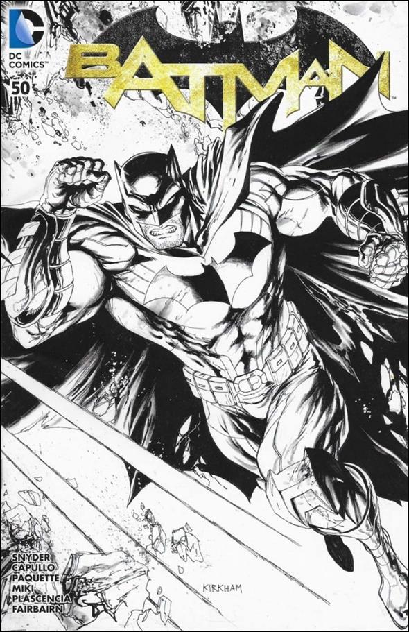 Batman (2011) issue 50-I Tyler Kirkham Hasting Sketch Cover