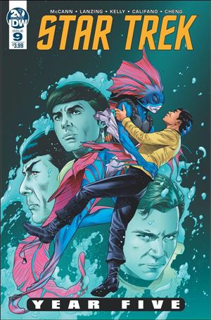 Star Trek: Year Five issue 9 Stephen Thompson Cover