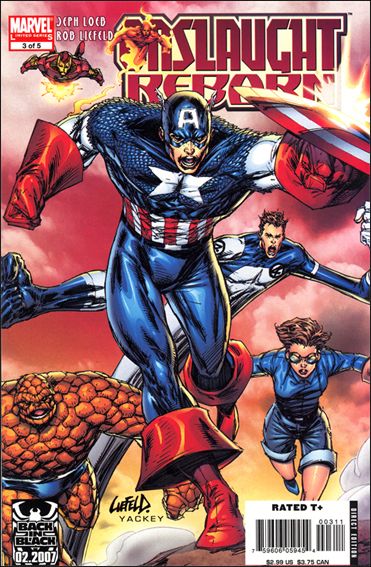 Onslaught Reborn issue 3 Rob Liefeld Cover