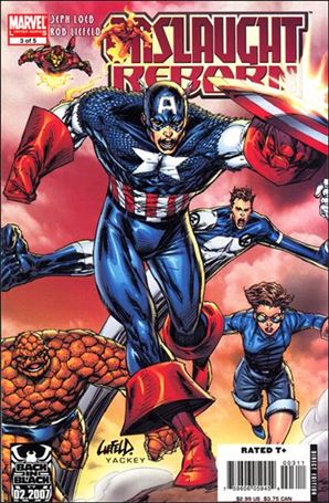 Onslaught Reborn issue 3 Rob Liefeld Cover
