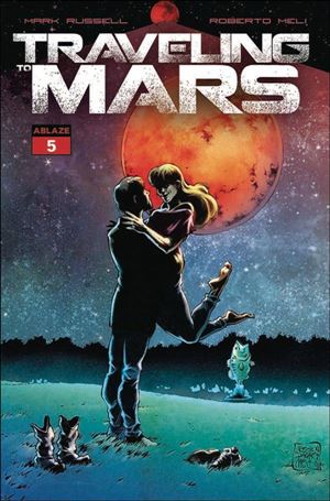 Traveling to Mars issue 5 Roberto Meli Cover
