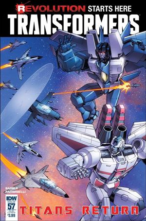 Transformers (2014) issue 57-B Casey W. Coller Subscription Cover