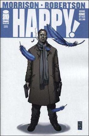 Happy! issue 1-E Darick Robertson Cover - Blue Logo (3rd Printing)