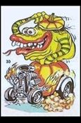 Odd Rod Allstars (Base Set) card 30 No Title (pumpkin car)