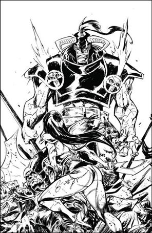 Valen the Outcast issue 4-D Khary Randolph 1:15 Virgin Sketch Cover